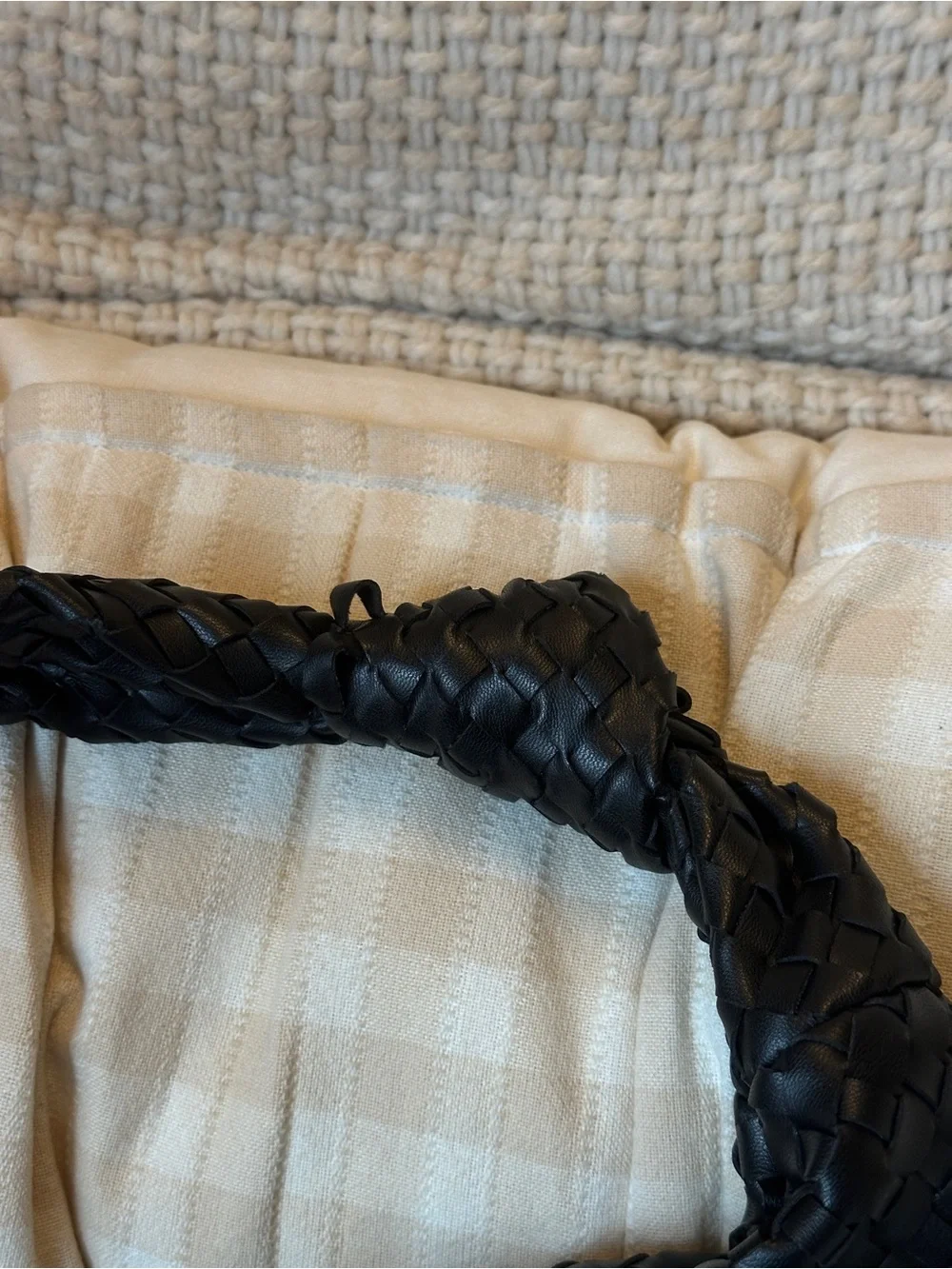 Melie Bianco Anthropologie Woven Knot Bag
